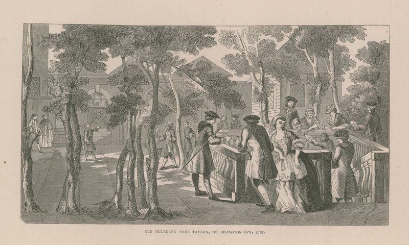 Old Mulberry Tree Tavern a Islington da English School