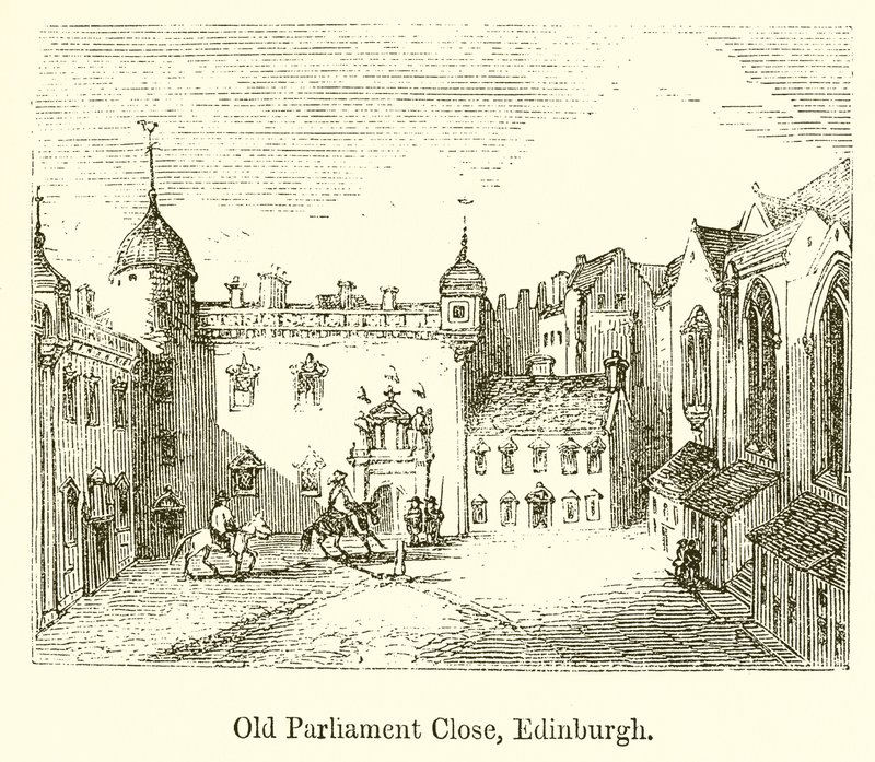 Vecchio Parlamento Close, Edimburgo da English School