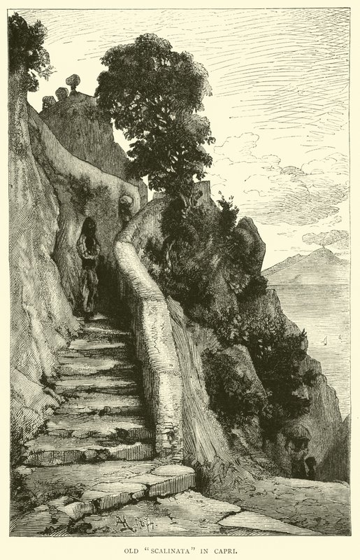 Vecchia Scalinata a Capri da English School