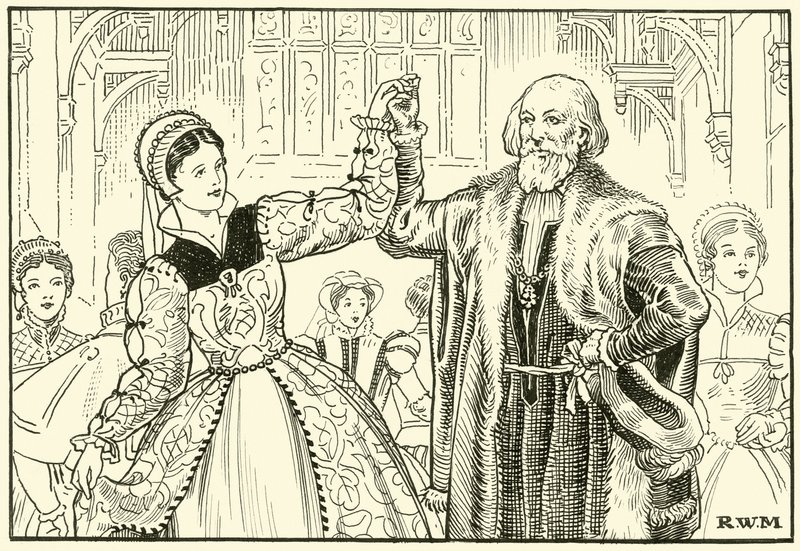 Il vecchio Sebastian Cabot che balla da English School