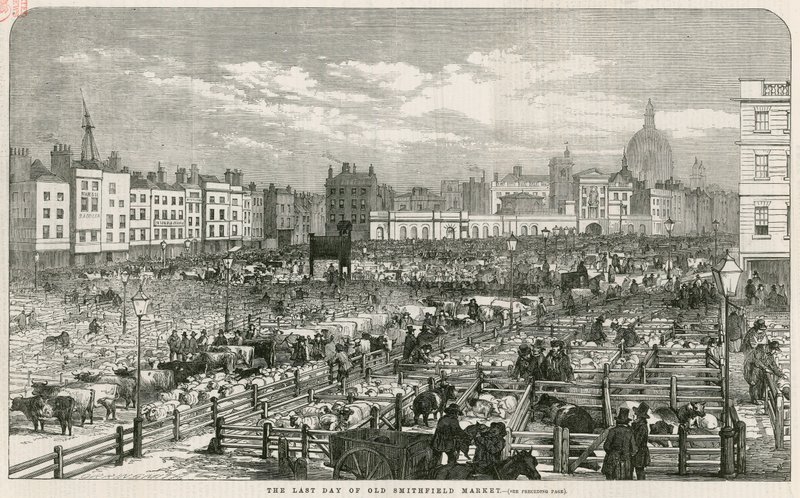 Vecchio mercato di Smithfield da English School