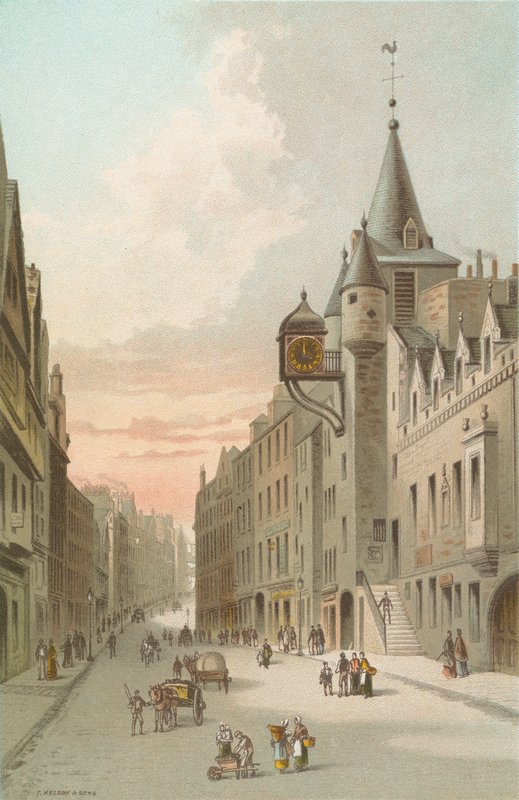 Vecchio Tolbooth e Canongate - Edimburgo da English School