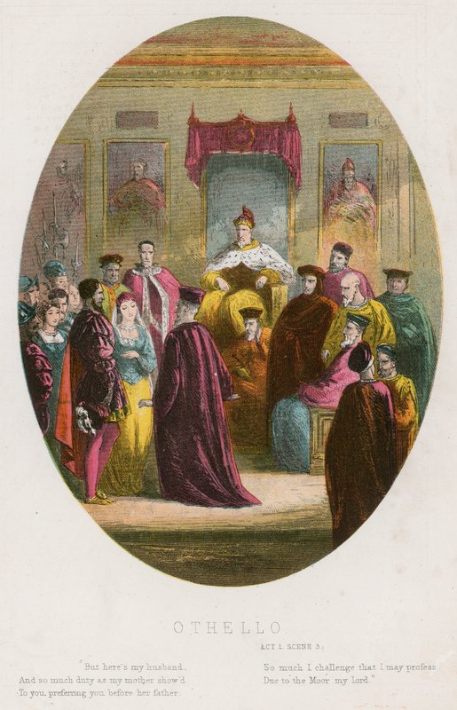 Otello, Atto 1 scena iii da English School