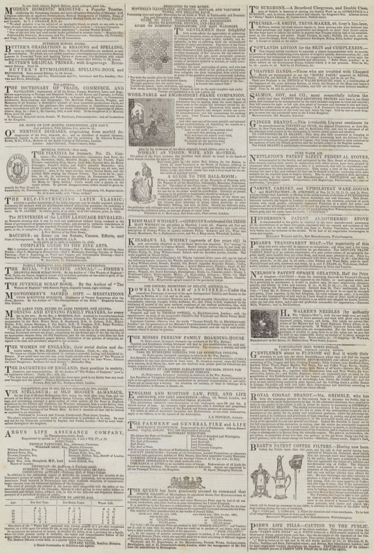 Pagina di pubblicità da English School