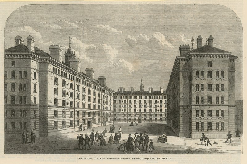 Peabody Square a Shadwell da English School