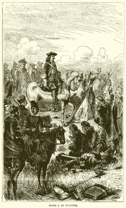 Pietro I a Poltava da English School