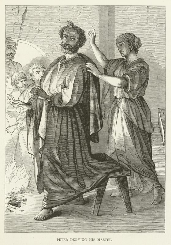 Pietro rinnega il suo maestro da English School