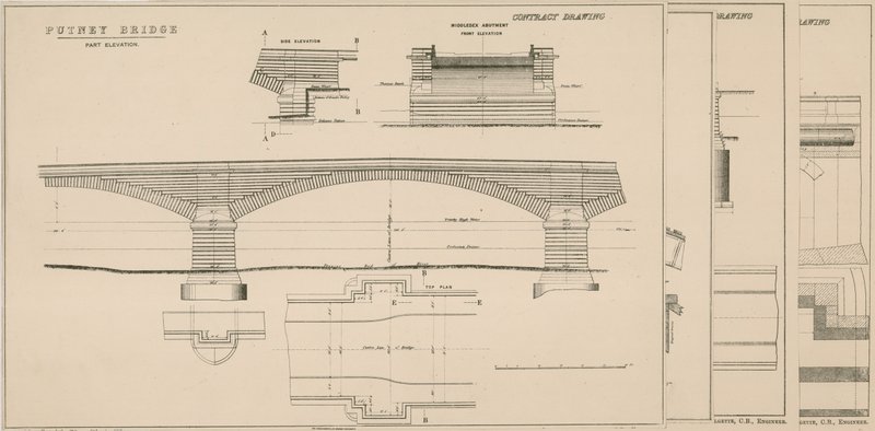 Piano del Ponte di Putney da English School