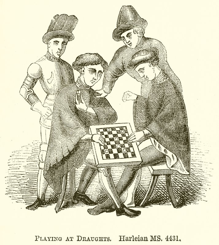 Gioco della dama da English School
