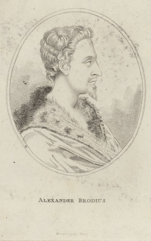 Ritratto di Alexander Brodius da English School