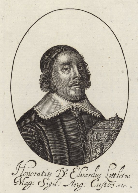 Ritratto di Edward Littleton da English School