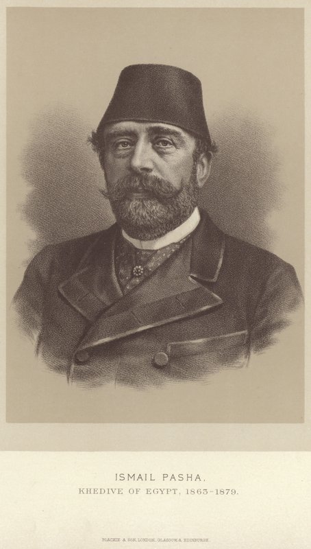 Ritratto di Ismail Pasha da English School