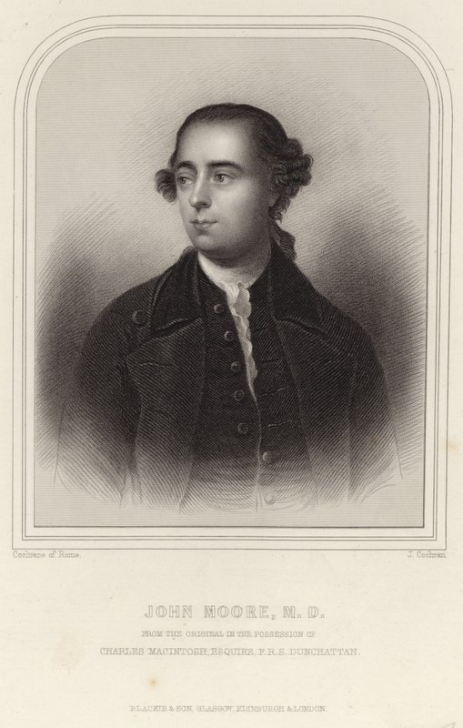 Ritratto di John Moore da English School