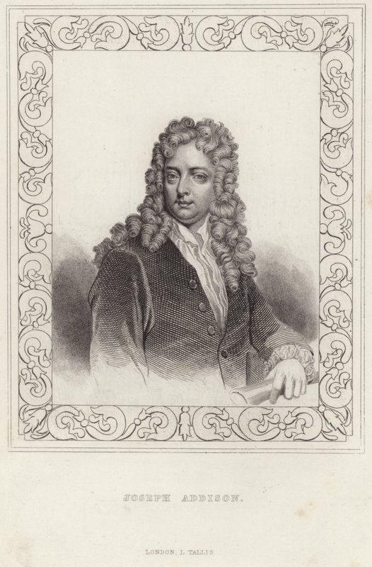 Ritratto di Joseph Addison da English School