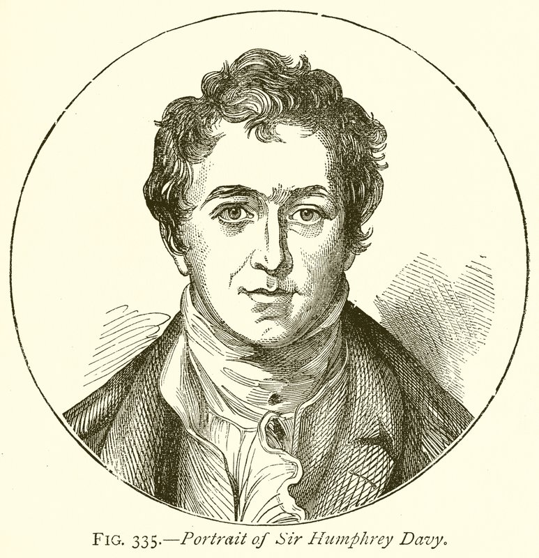 Ritratto di Sir Humphrey Davy da English School