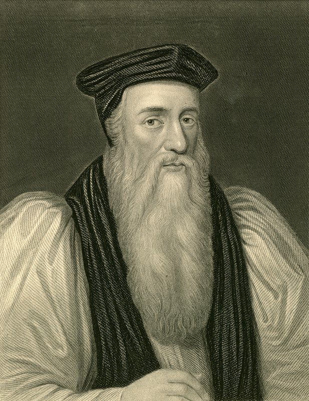 Ritratto di Thomas Cranmer da English School