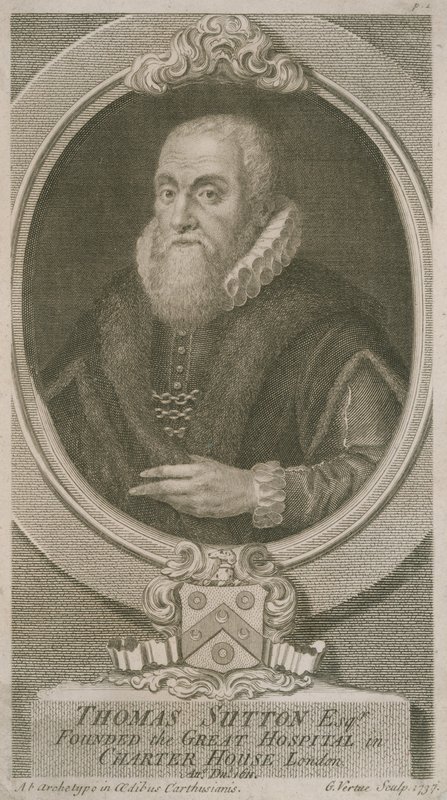 Ritratto di Thomas Sutton da English School
