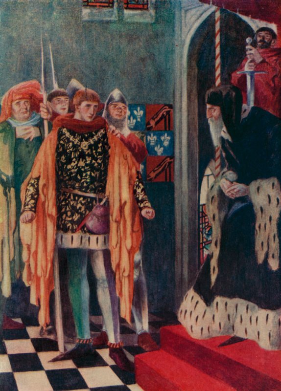 Principe Enrico e Giudice Gascoigne da English School