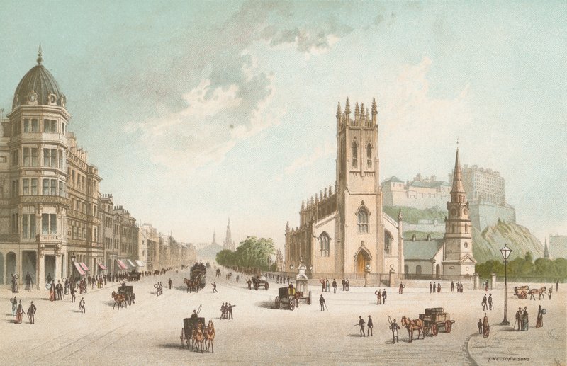 Princes Street Edimburgo - West End da English School