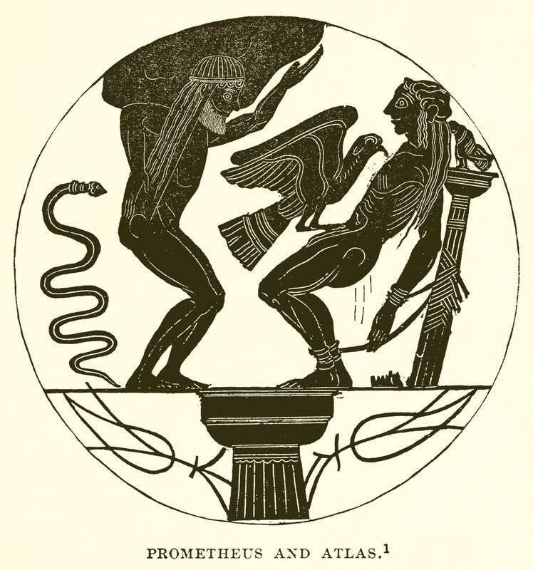 Prometeo e Atlante da English School