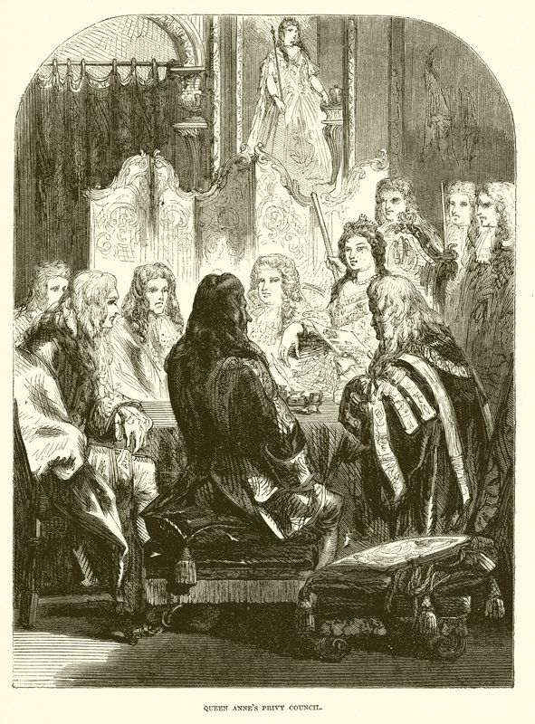 Consiglio Privato della Regina Anna da English School