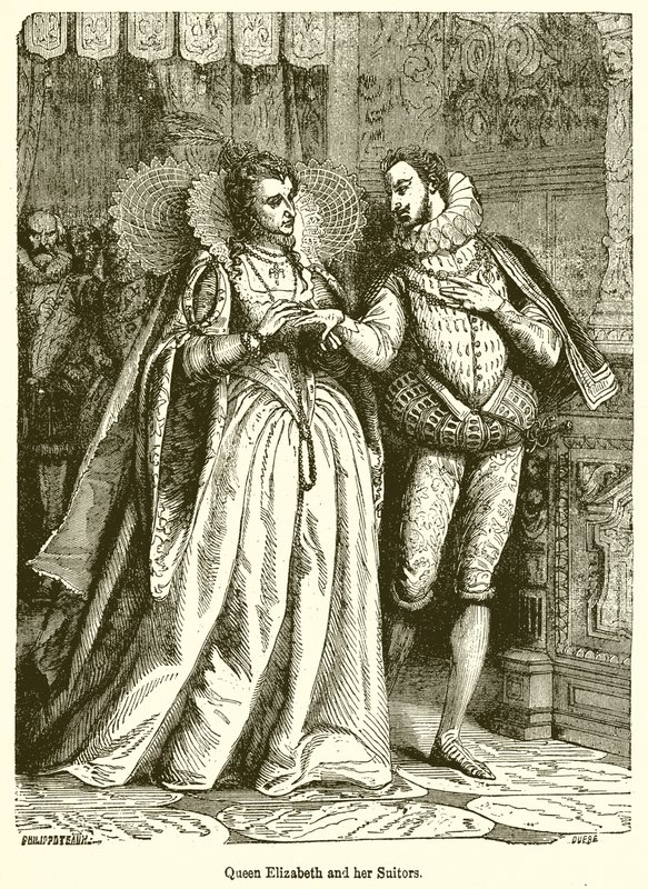 La regina Elisabetta e i suoi pretendenti da English School