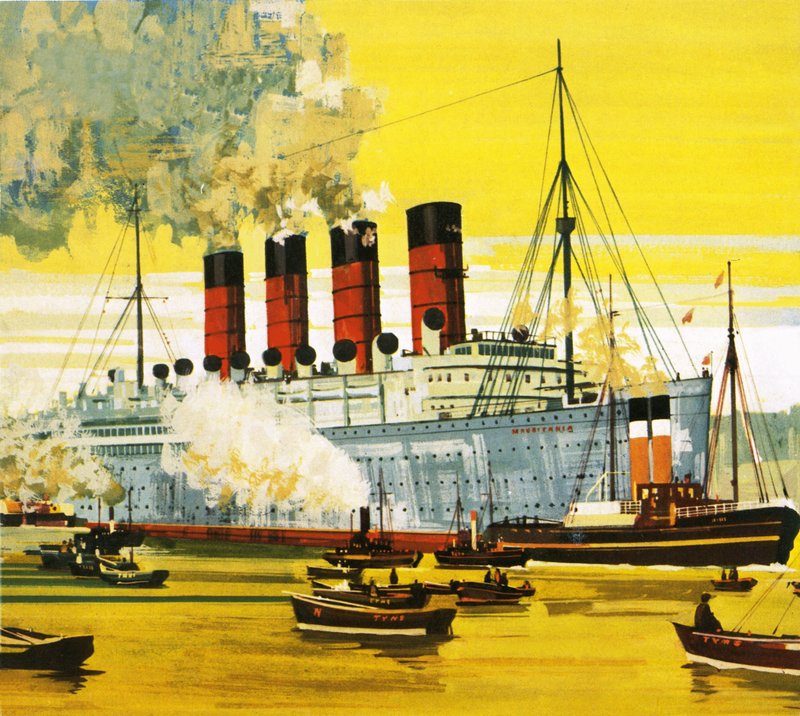 RMS Mauretania da English School