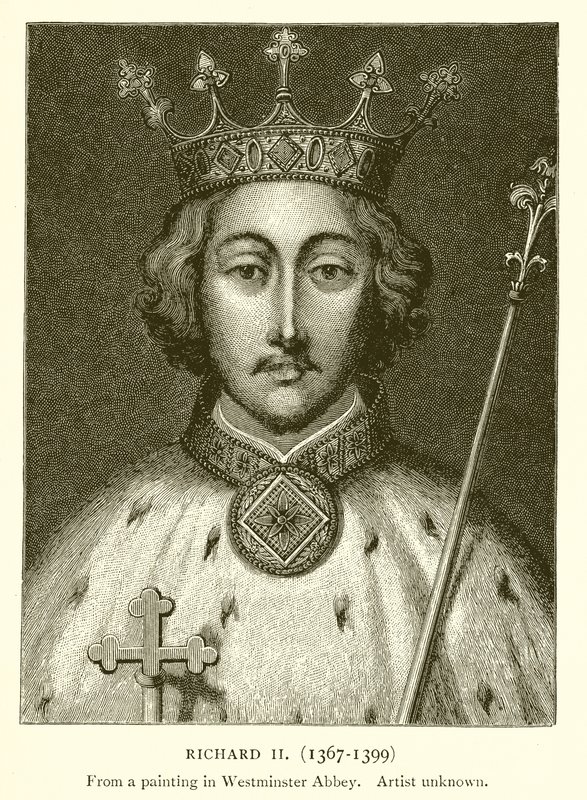 Riccardo II (1367-1399) da English School