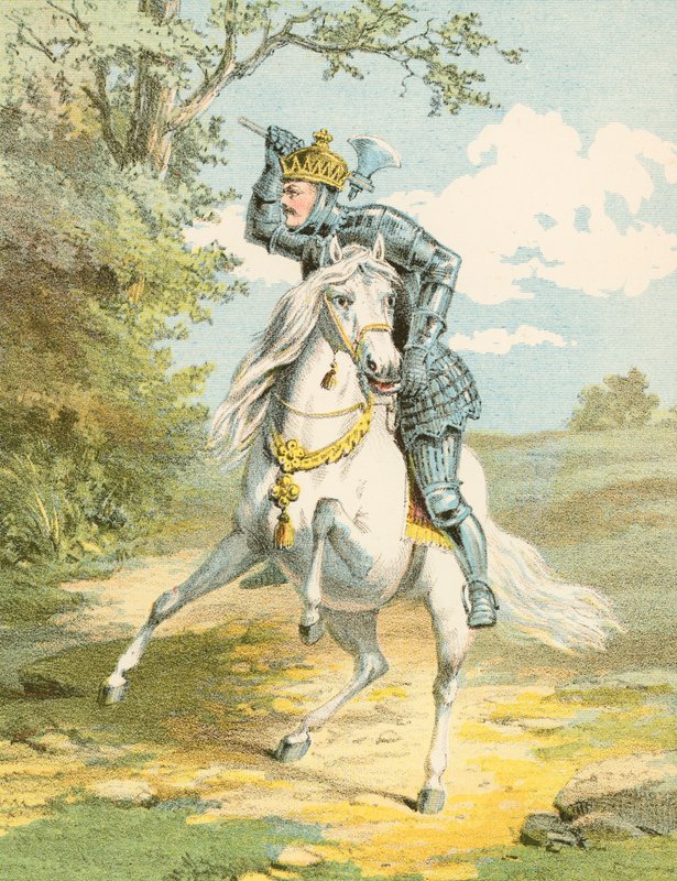 Robert Bruce a Bannockburn da English School
