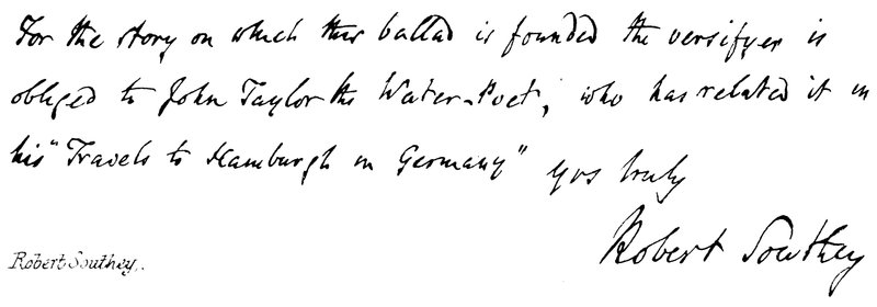 Robert Southey da English School