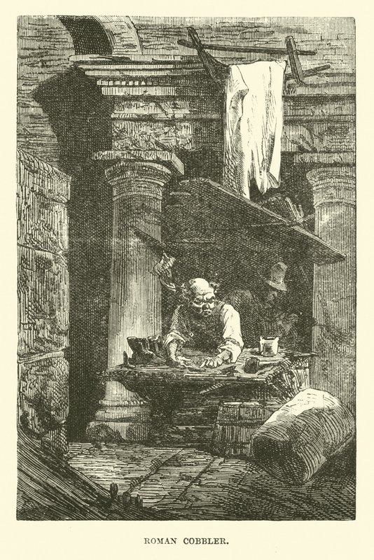 Calzolaio romano da English School