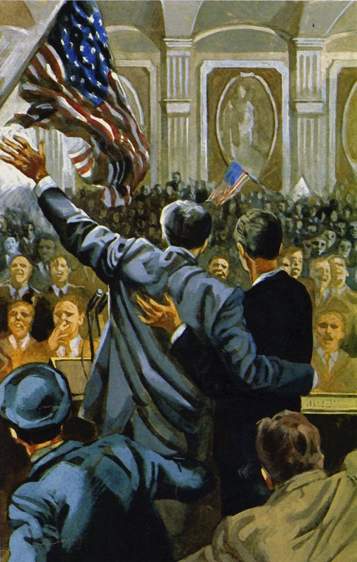 Roosevelt fu rieletto Presidente nel 1940 da English School