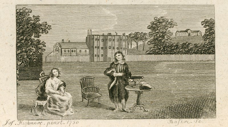Samuel Richardson e Miss Highmore da English School