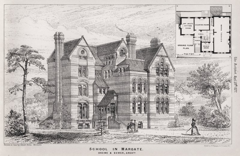 Scuola a Margate (incisione) da English School