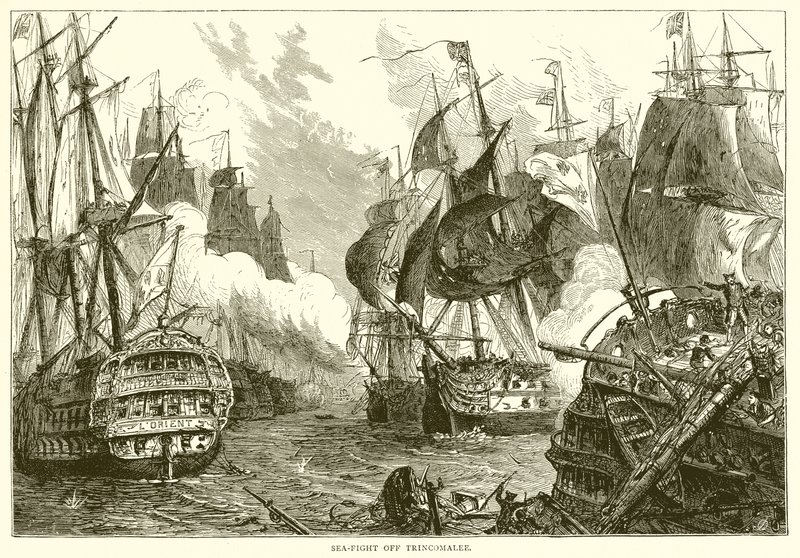 Battaglia navale di Trincomalee da English School