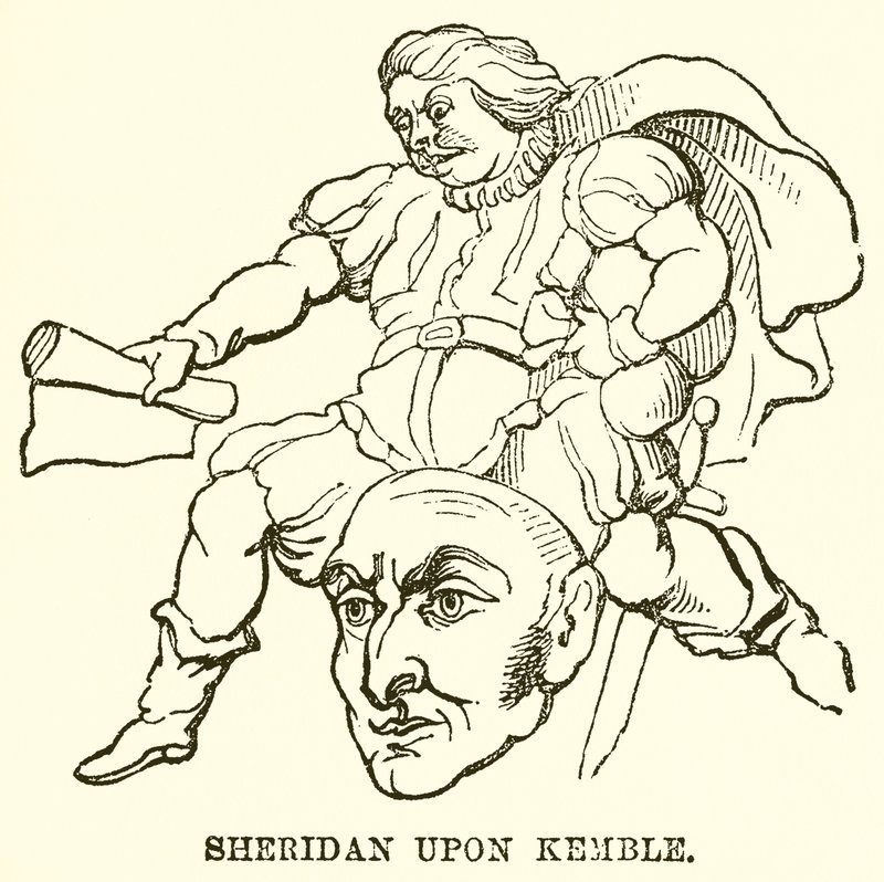 Sheridan su Kemble da English School