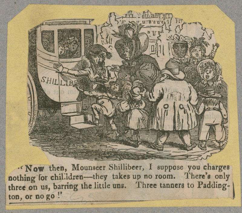 Omnibus di Shillibeer; cartone animato da English School
