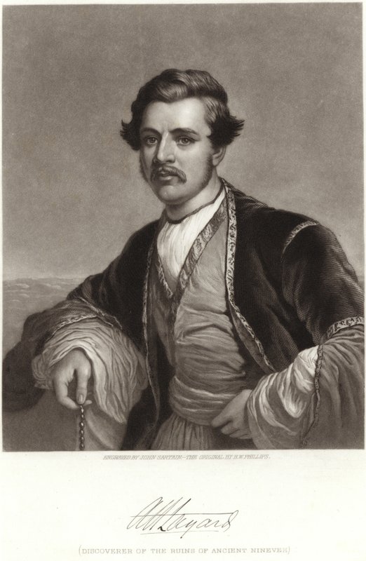 Sir Austen Henry Layard da English School