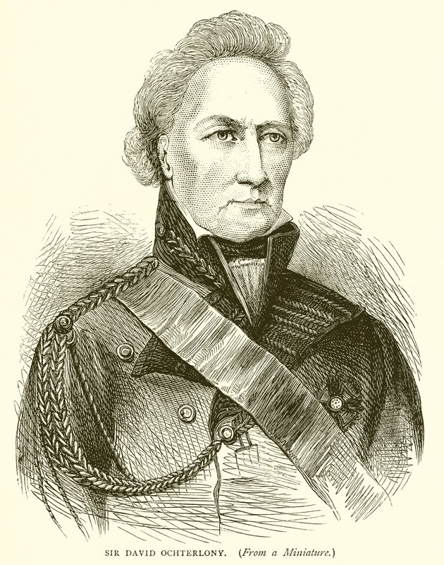 Sir David Ochterlony da English School