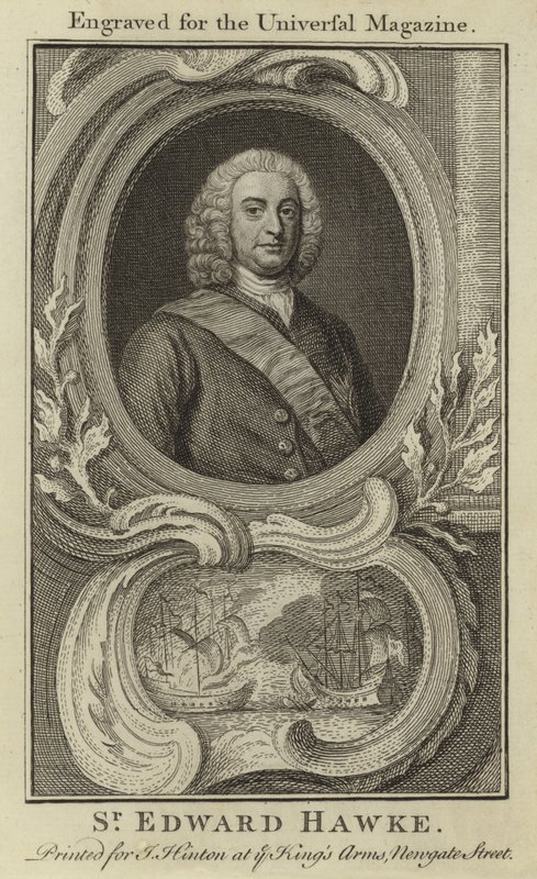 Sir Edward Hawke da English School