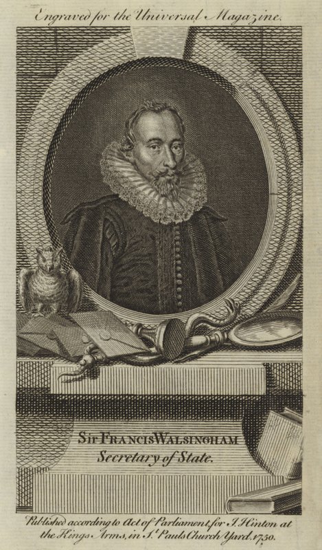Sir Francis Walsingham, Segretario di Stato da English School