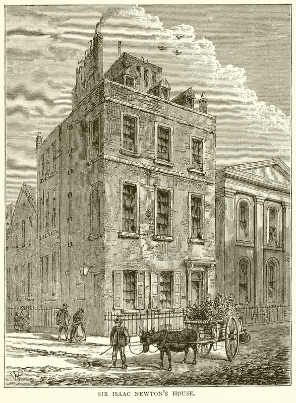 Casa di Sir Isaac Newton da English School