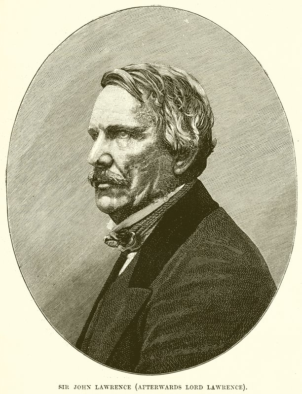 Sir John Lawrence (poi Lord Lawrence) da English School