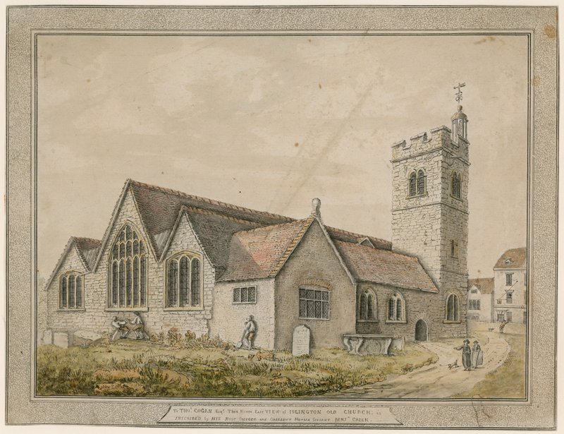 Santa Maria (vecchia chiesa), Islington da English School
