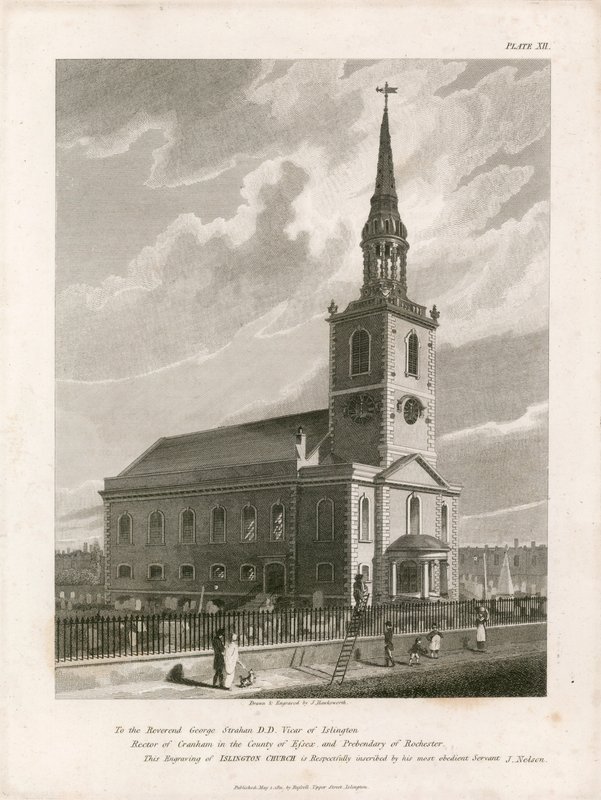 Chiesa di Santa Maria, Islington (nuova chiesa) da English School