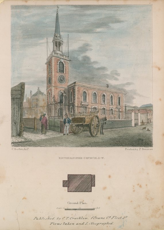 Chiesa di St Mary a Rotherhithe da English School