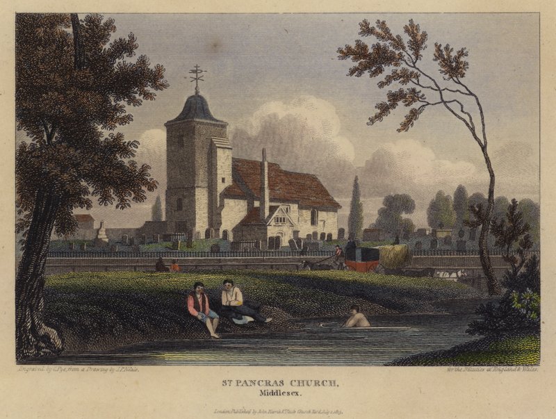 Chiesa di St Pancras, Middlesex da English School