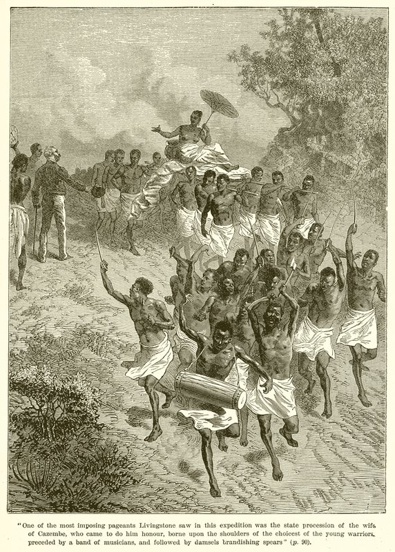Processione di Stato della Moglie di Cazembe da English School
