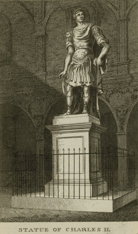Statua di Carlo II da English School