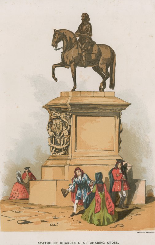 Statua di Carlo I da English School